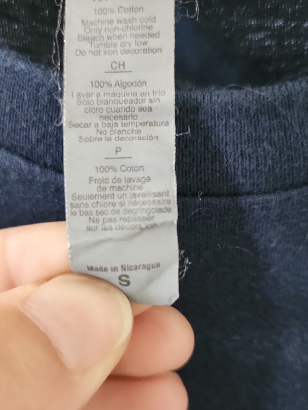 Taste Nirvana Graphic Tee - Women's Navy Short Sleeve - Picture 3 of 3